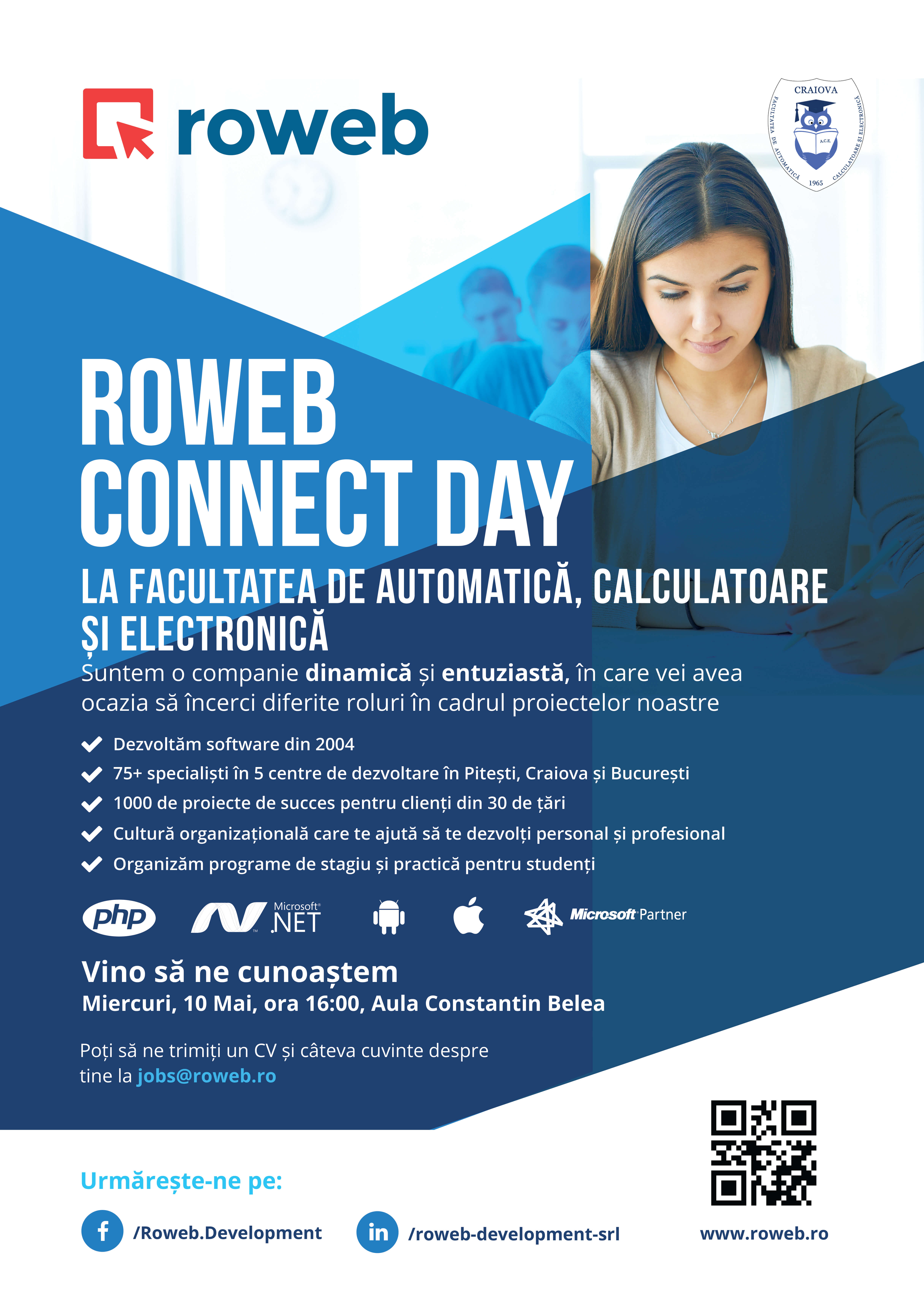 Roweb Connect Day at Craiova University - 2nd Edition!