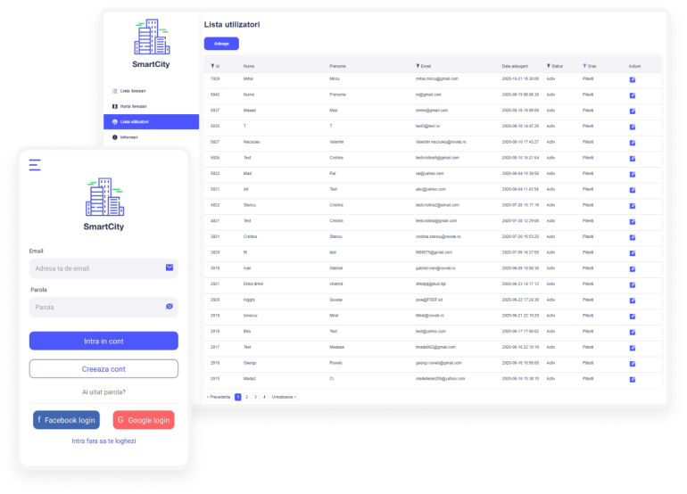 Roweb lanseaza SmartCity: solutia completa pentru servicii publice mai sigure si simplificate
