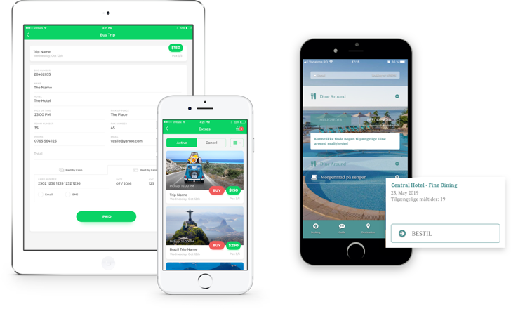 hiring a dedicated team Tourpaq project
