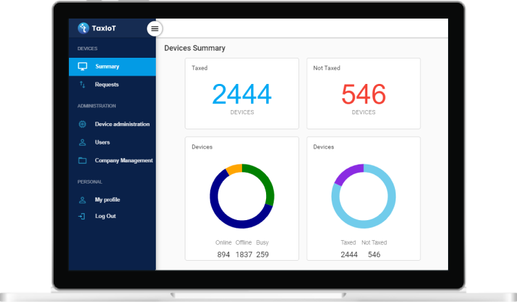 TaxIoT app