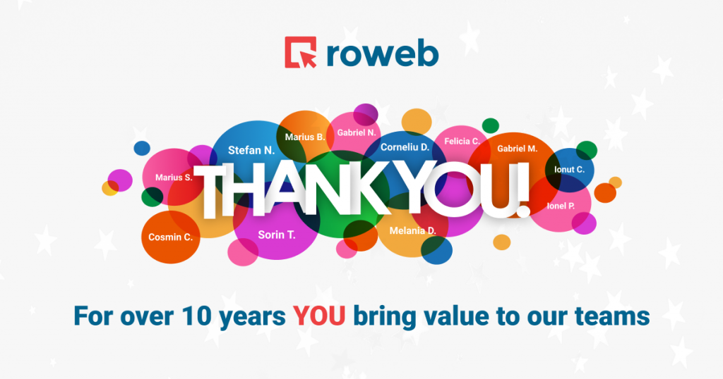 Some of the top software projects in Roweb's portfolio