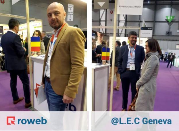 Roweb Development at MWC22: promoting Romanian software development services on the international market