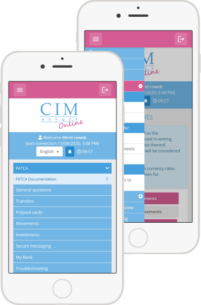 dezvoltare aplicatie mobila CIM Bank