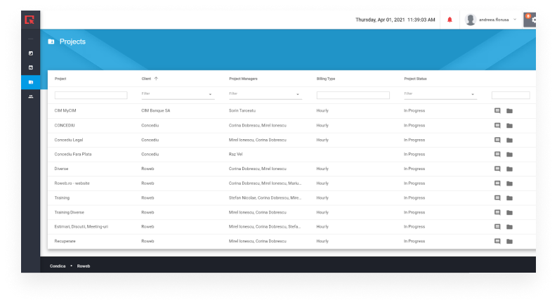 Report - Timereport platform