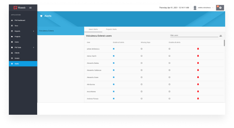 Report - Timereport platform