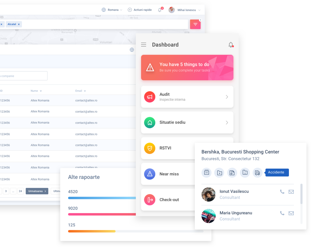 Some of the top software projects in Roweb's portfolio