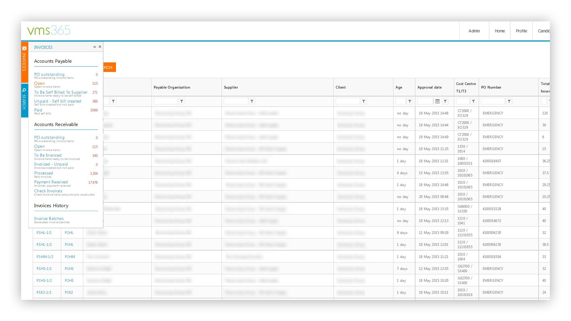 Trading system project