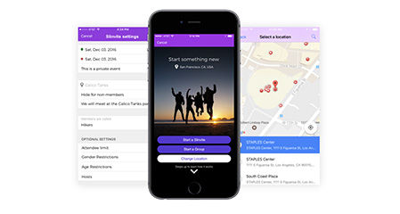 Slinvite - Social app for sharing events