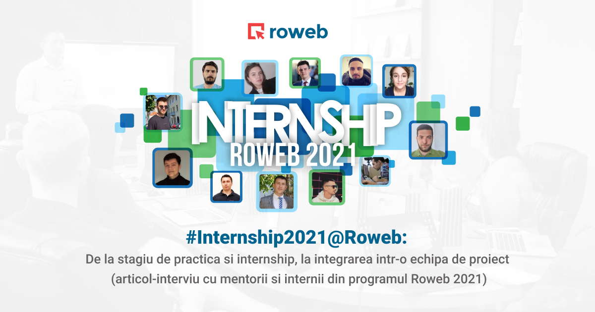 stagiu de practica si internship Roweb