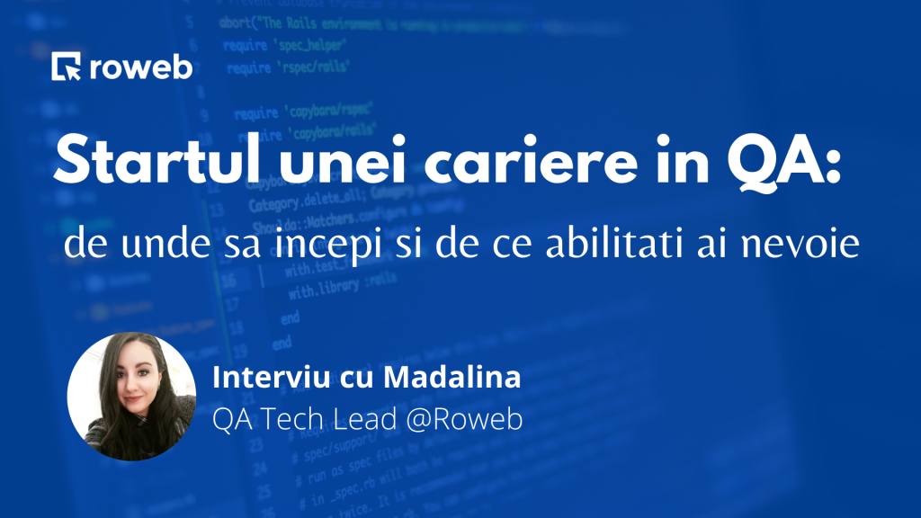 Cariera in QA