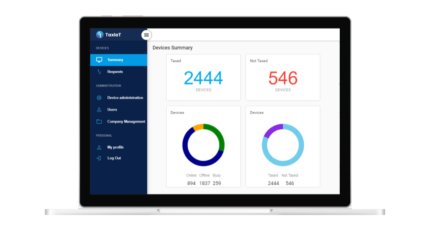 Solutie web management taximetre